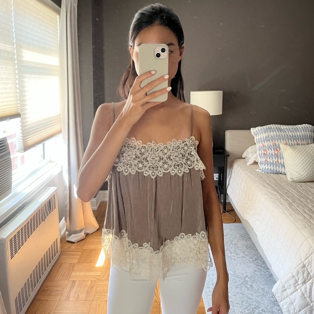 Zara Lace Tank Top